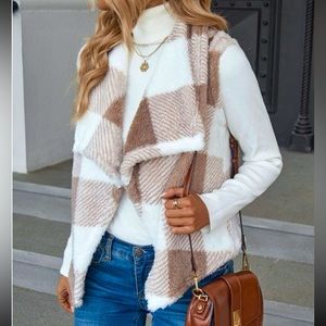 Teddy Vest 💕 NWOT